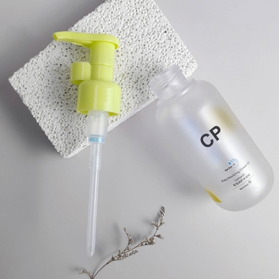 Bottiglia di shampoo a fondo rotondo Imballaggio Pressa Bottiglia di olio da bagno Bottiglia di plastica per lavaggio e gel per doccia