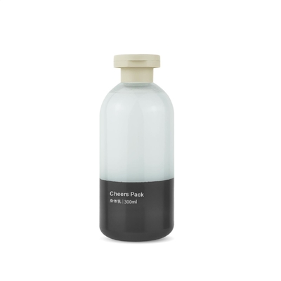 Shampoo a colori personalizzato Bottiglia PET 200ml 300ml 500ml Bottiglia da spremere Shampoo