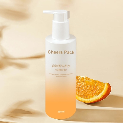 250 ml Fashion PET colorato shampoo da bagno con pompa impermeabile Dispenser per condizionatore capelli