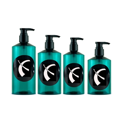 Ingrosso 300ml/330ml/400ml/500ml Pet Lotion Press Bottle Cosmetici Shampoo Gel doccia