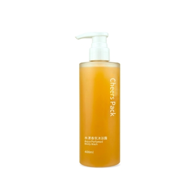 Moda di lusso Bottiglia PET ovale personalizzata da 400 ml confezionata per olio per la rimozione del trucco