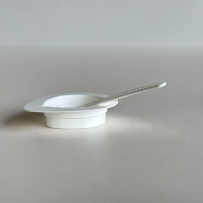 Coppe cosmetiche monouso in PP da 3,5 ml a 5,5 ml con coperchio in foglio di alluminio