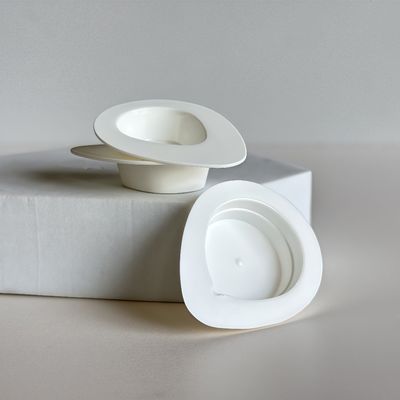 Coppe cosmetiche monouso in PP da 3,5 ml a 5,5 ml con coperchio in foglio di alluminio