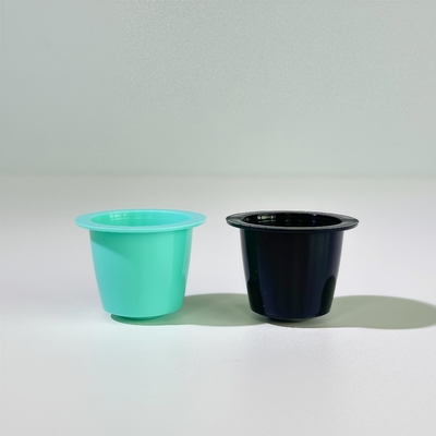 Bicchieri monouso in plastica PP da 10 ml con coperchi in alluminio