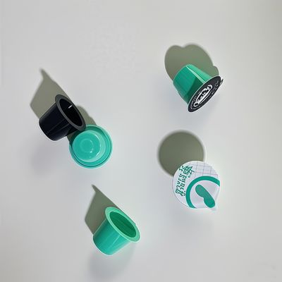 Bicchieri monouso in plastica PP da 10 ml con coperchi in alluminio