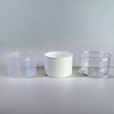 Bicchiere in plastica PP PS da 40 ml con coperchio in lamina di alluminio per confezionamento alimentare