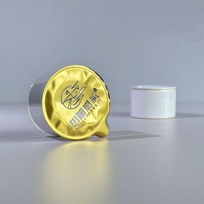 Bicchiere in plastica PP PS da 40 ml con coperchio in lamina di alluminio per confezionamento alimentare