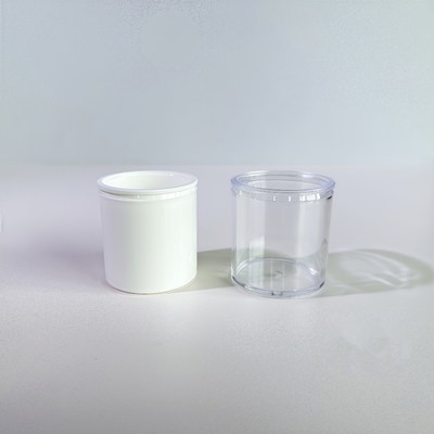 Coppa in plastica PP/PS da 65 ml con coperchio in foglio di alluminio per imballaggi alimentari