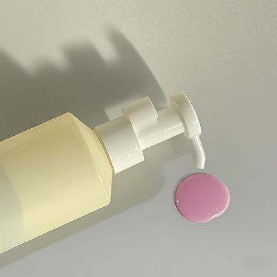 Flacone per pompa di lozione a forma di cilindro in PET da 300 ml-500 ml per confezioni cosmetiche con stampa logo personalizzabile