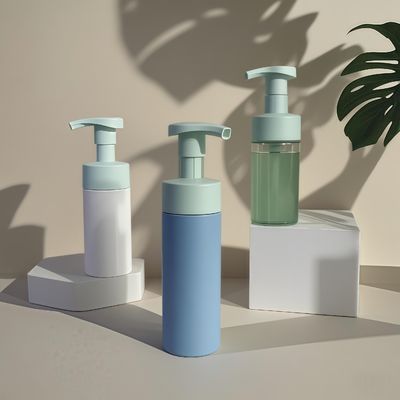 100 ml 120 ml 160 ml Bottiglia plastica per cosmetici Bottiglia PET per lozione shampoo Lavatorio corpo con pompa di pressione e colore personalizzato