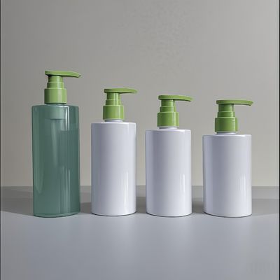 Bottiglia di pompa per cosmetici PET da 200 ml a 280 ml con sigillamento da pompa a pressione per l' imballaggio di siero di lozione e gel da doccia