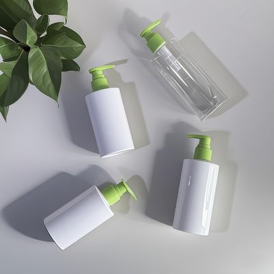 Bottiglia di pompa per cosmetici PET da 200 ml a 280 ml con sigillamento da pompa a pressione per l' imballaggio di siero di lozione e gel da doccia