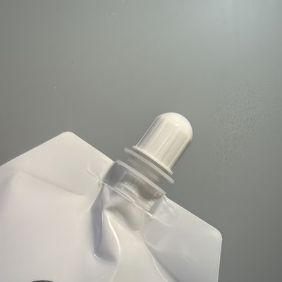 Tappo a beccuccio portatile in plastica PE per alimenti da 12 mm per prodotti cosmetici per shampoo, tappo a vite per sacchetti con beccuccio