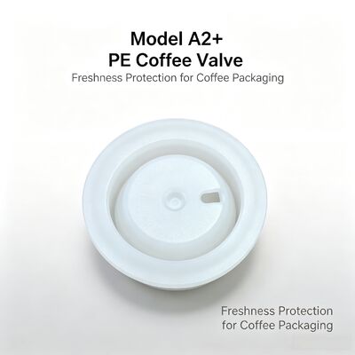 Valvola di ventilazione unidirezionale per sacchetti da caffè