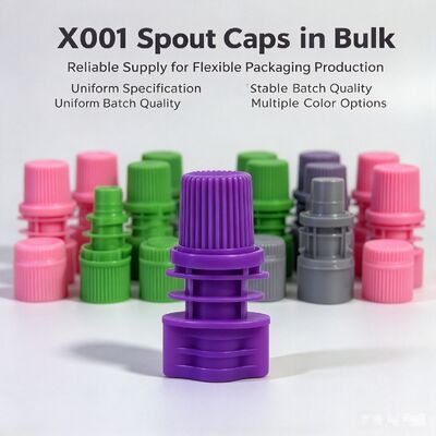 8.6mm Dia interno PE Plastic Screw Cap Portatile e durevole coprifocali per borse con sputa