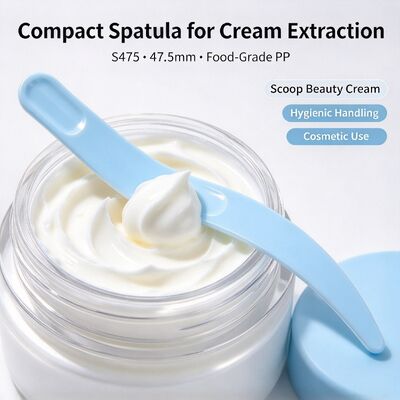 S475 47.5mm Spatola cosmetica PP di qualità alimentare.