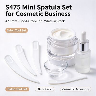 S475 47.5mm Spatola cosmetica PP di qualità alimentare.