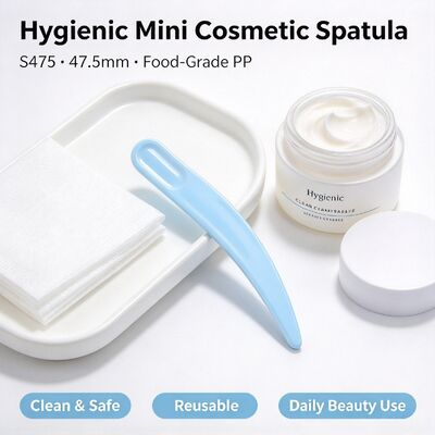 S475 47.5mm Spatola cosmetica PP di qualità alimentare.