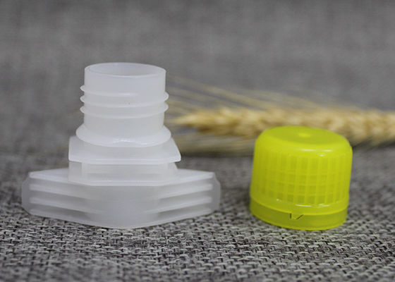 Cappucci di plastica 16mm su ordine del becco per il sacchetto liquido con l'anello di sicurezza