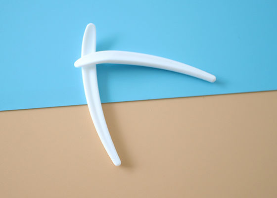 PP 64,8 mm Crema di argilla per il viso Cosmetica Spatula Scoop Bud di fiori a forma di