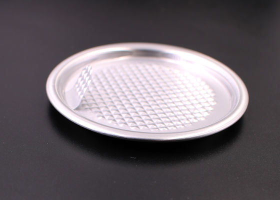 Coperchio aperto facile duro della latta di alluminio di colore d'argento 0.6mm