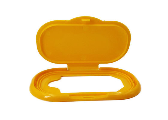 Strofinate bagnate gialle che imballano 109mm Flip Top Cap di plastica