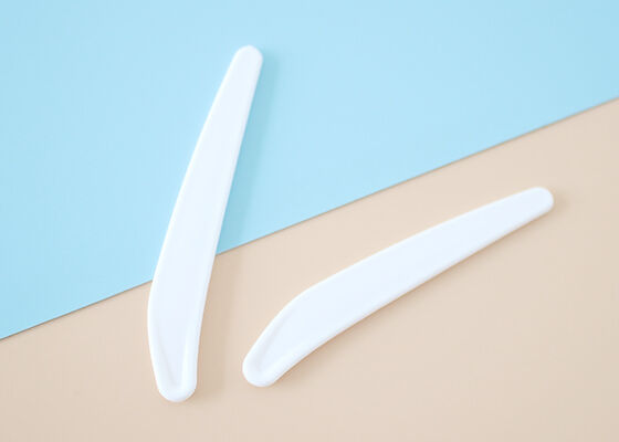 cucchiaio di plastica bianco della spatola di 71.7mm per il barattolo cosmetico